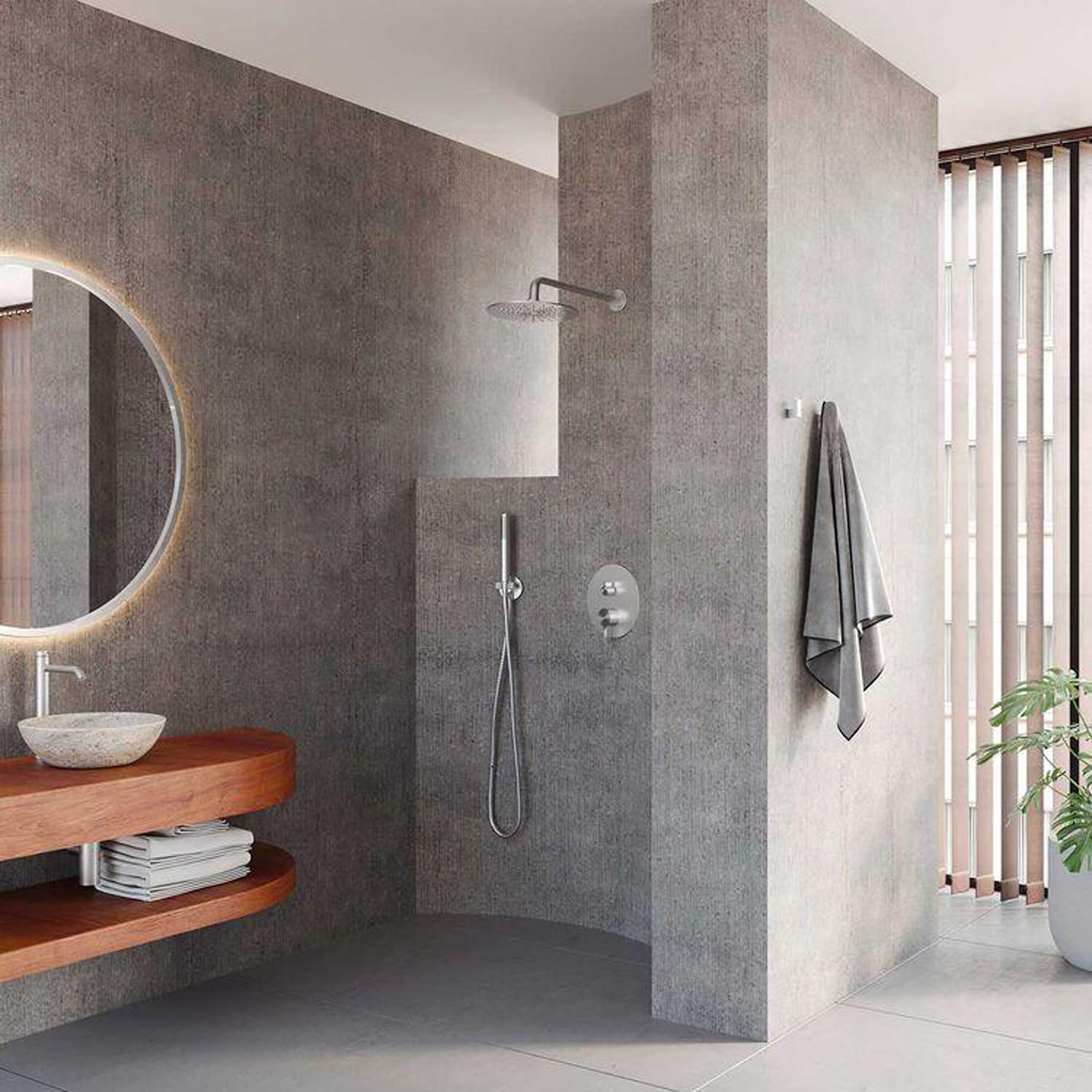 Set_de_dus_incorporat_brat_pe_perete_Nichel_periat_ERA_NICKEL