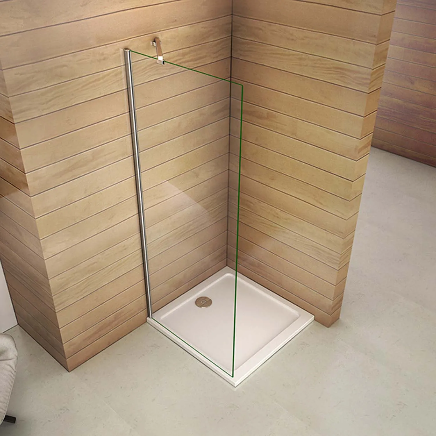 Cabină de duș din sticlă NANO 8 mm, 50x200 cm