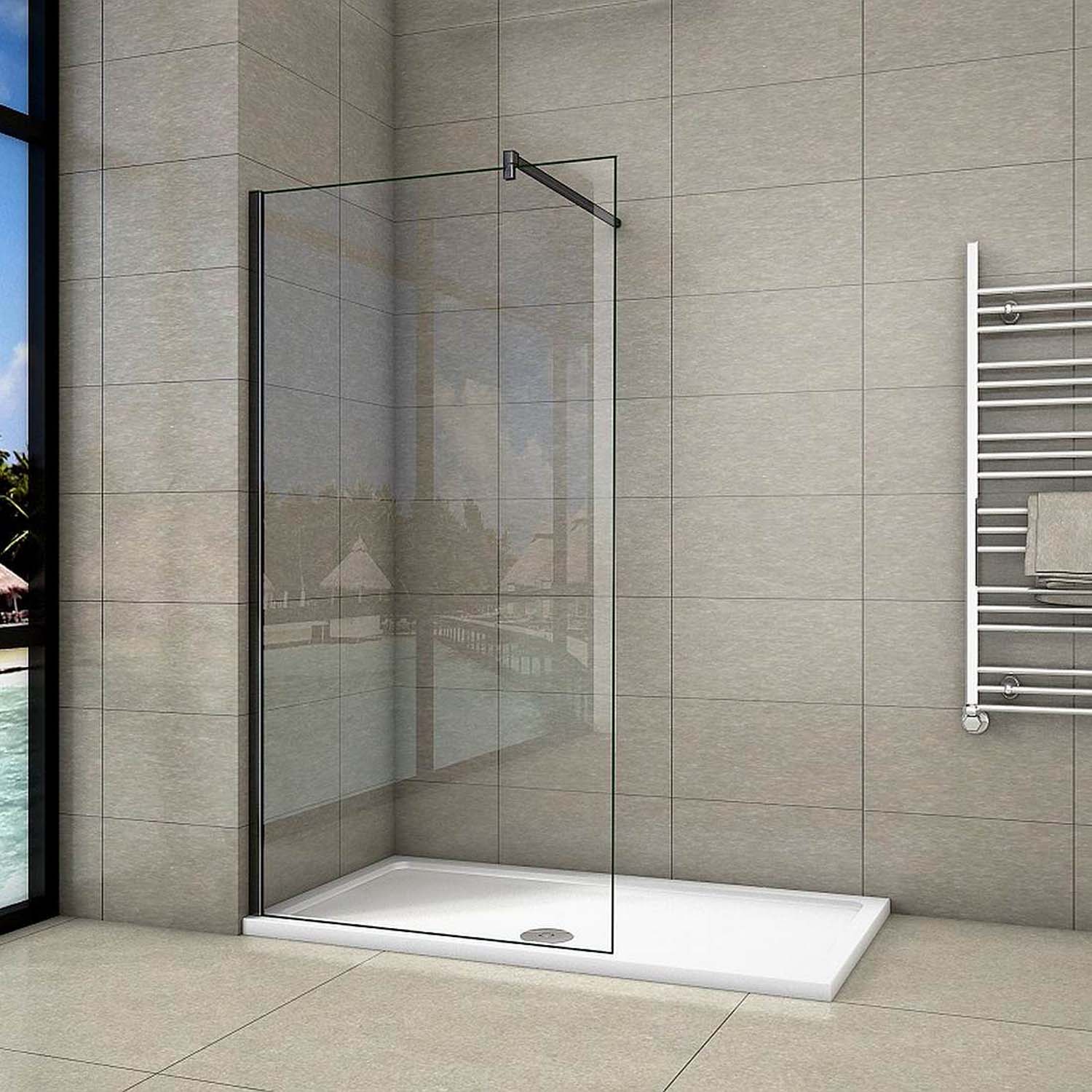 Paravan de duș walk-in 10mm NANO GLASS 80x200cm