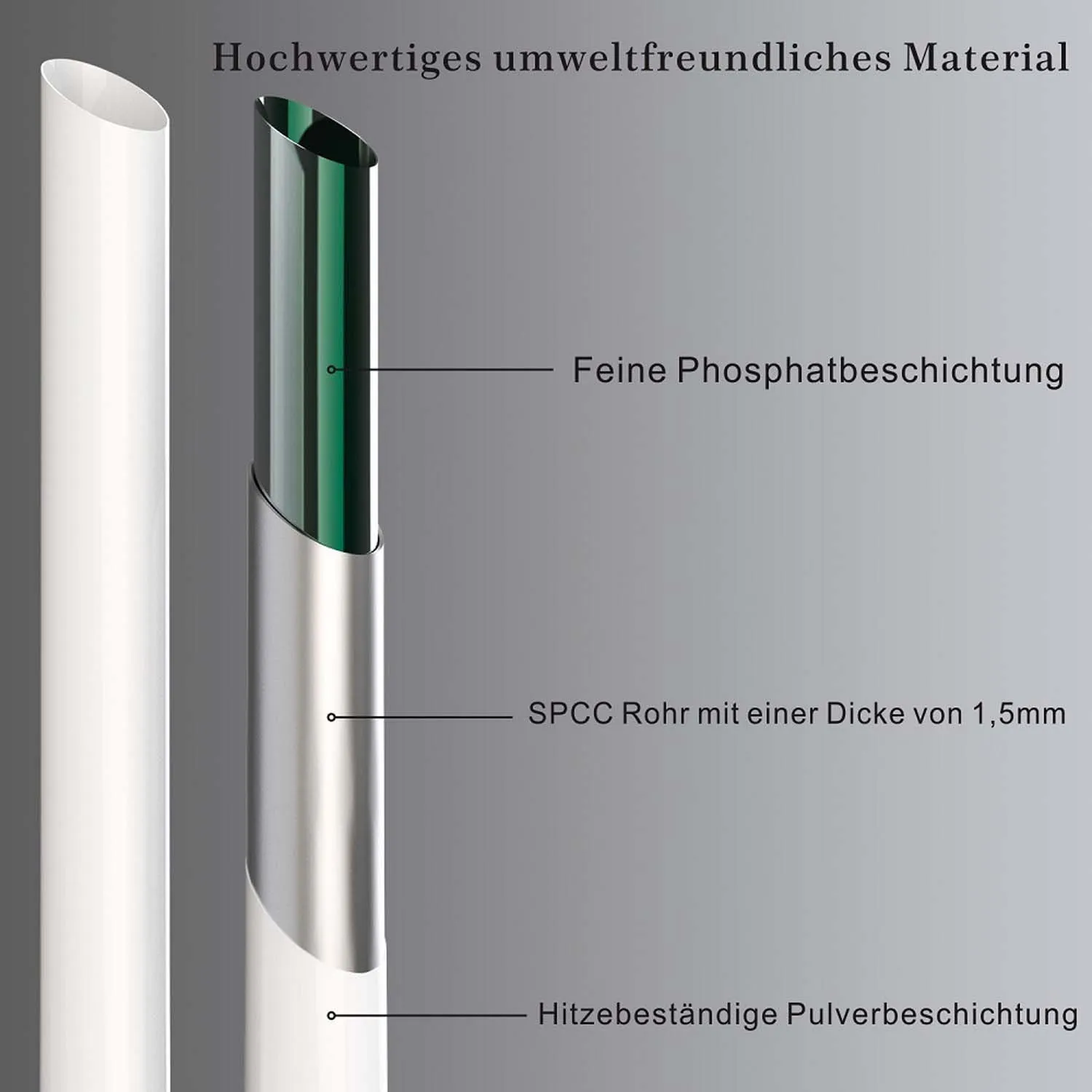 Radiator baie, 160x50cm, racord lateral, antracit